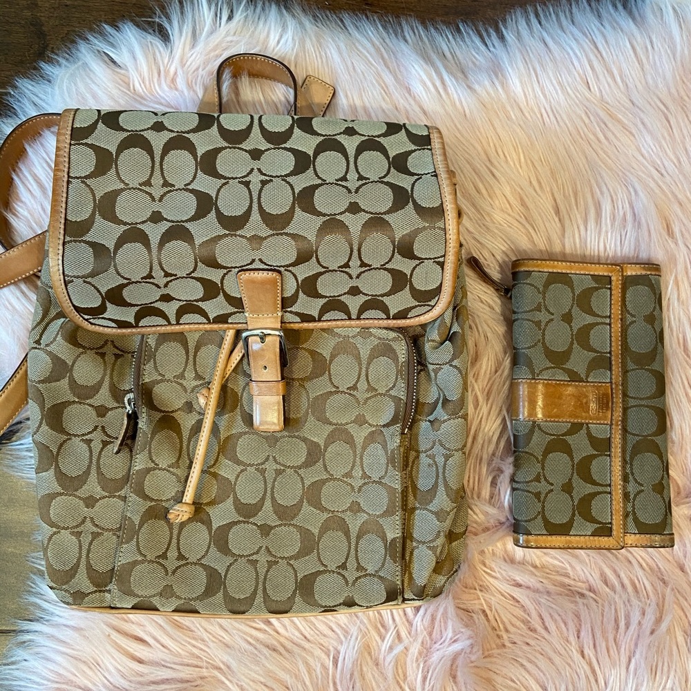 Coach backpack